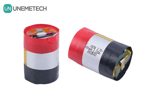 18250 630mAh 3,7V zylindrische wiederaufladbare Li-Ionen-Polymerbatterie mit 5A Plus-Ausladestrom