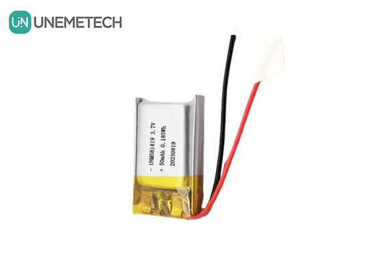Ultra Kleine 3,7v 50mah Lipo-Batterie 15C Hochentladungsrate Lithium-Ionen-Batterie 581419