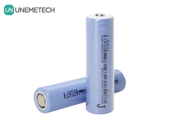 30A kontinuierliche Entladung 18650 Batterien 2000mAh 3.7V Zylindrische Lithium-Ionen-Zelle INR18650-20P