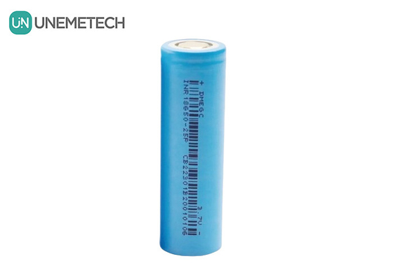 2500mAh 3,7V Max 6A kontinuierliche Ladung Zylindrische Lithium-Ionen-Batterie 18650 INR18650-25P