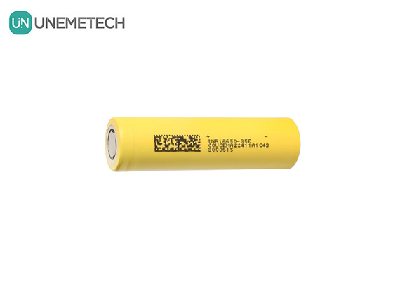 INR18650-35E 3500mAh 18650 Batterie 10A 3.7V Zylindrische Lithium-Ionenzelle für Energiespeichersystem