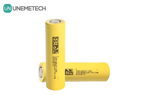 INR18650-35E 3500mAh 18650 Batterie 10A 3.7V Zylindrische Lithium-Ionenzelle für Energiespeichersystem