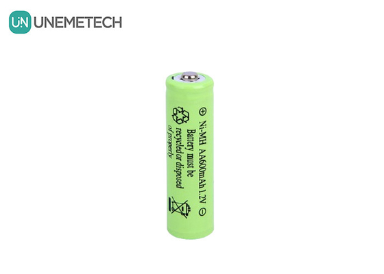Lange Lebensdauer NiMH AA 1,2 V 600 mAh Akku AA600 für Spielzeug