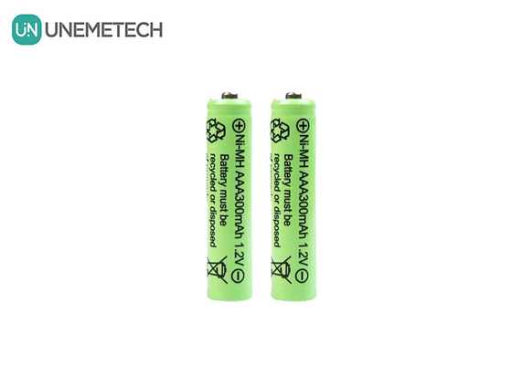 Ni-MH AAA-Batterie 1,2 V 300 mAh wiederaufladbare Batterie für Sonnenlampen und Fernbedienung