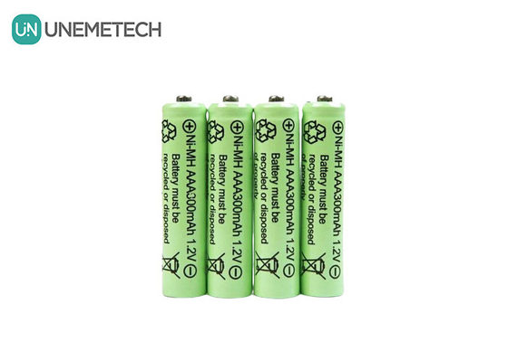Ni-MH AAA-Batterie 1,2 V 300 mAh wiederaufladbare Batterie für Sonnenlampen und Fernbedienung