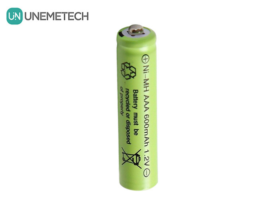 AAA 1,2 V 600 mAh Wiederaufladbare NiMH-Batterien AAA600 für elektronische Spielzeuge