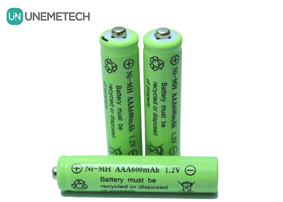 AAA 1,2 V 600 mAh Wiederaufladbare NiMH-Batterien AAA600 für elektronische Spielzeuge