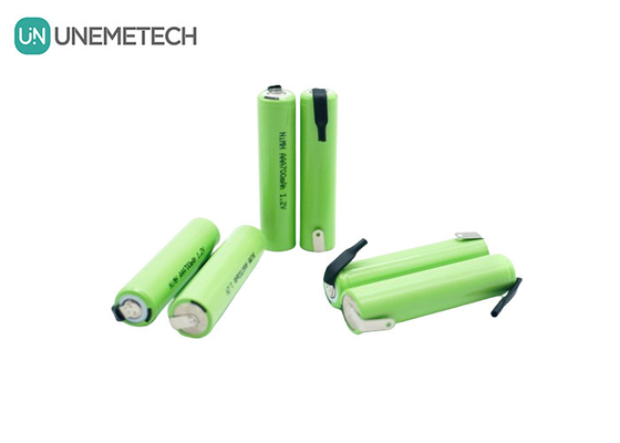 UNEMETECH AAA Wiederaufladbare Ni-MH-Batterie 1,2V 700mAh AAA700 für elektrische Rasierer