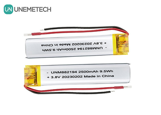Custom 882194 Hochspannung LiPo Batterie 4.35V 2500mAh 1 Jahr Garantie