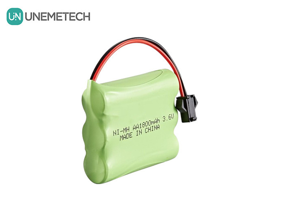 3.6V NiMH Batteriepakete 1800mAh Wiederaufladbare AA-Batterien für Fernbedienung