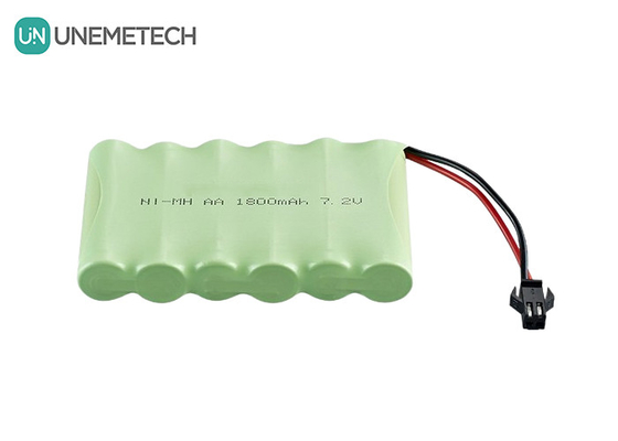 7.2V NiMH Batteriepakete 1800mAh Nickelmetallhydrid Batterien für Fernsteuerfahrzeuge