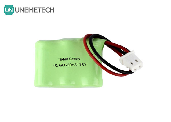 1/2AAA NiMH Wiederaufladbare Akkus 3,6V 230mAh Säulen Wiederaufladbare Akkus
