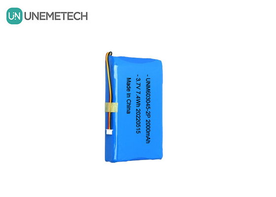 Lithium-Polymer-Batterie mit großer Kapazität 603045 2P 3.7V 2000mAh Smart Door Lock Battery