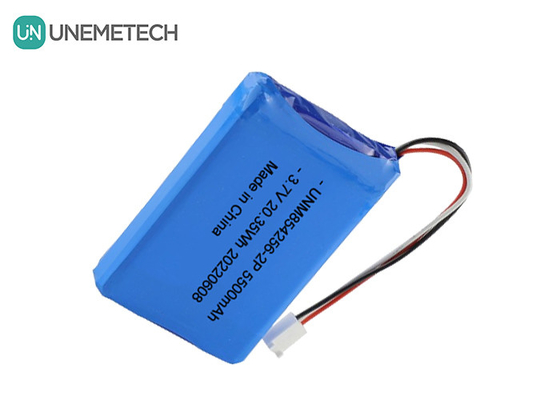 3.7V Li-Poly-Wiederaufladbare Batterien 854256 2P 5500mAh Batterien für Industriegeräte