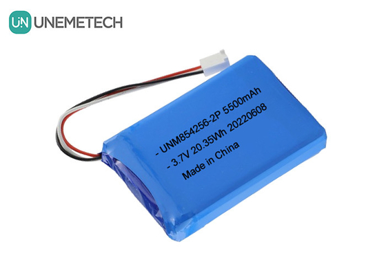 3.7V Li-Poly-Wiederaufladbare Batterien 854256 2P 5500mAh Batterien für Industriegeräte
