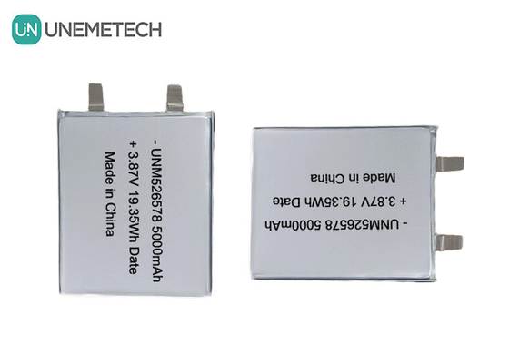 526578 3,87 V Hochspannung LiPo-Batterie 5000mAh 4,45 V Ladespannung Für die Strombank