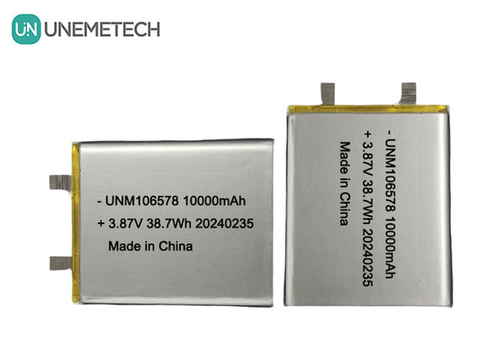 LiPo-Batterie mit hoher Kapazität 10000mAh 3,87V 106578 für Energiespeichersysteme