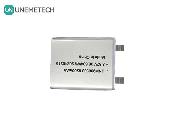 3.87V 9200mAh 906583 Hochspannungs-Lithium-Ionen-Batterie für die Strombank