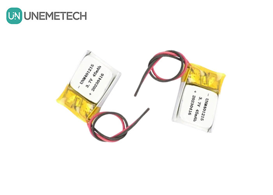 Ultra dünne Lithium-Polymer-Batterie 401215 3.7V 45mAh Li-Po-Batterie für GPS-Tracker