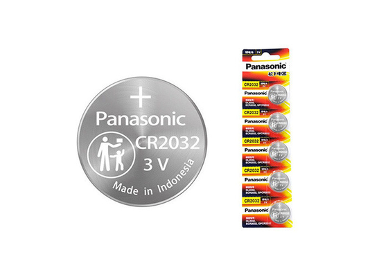 Autoschlüsselbatterie Panasonic CR2032 3V 225mAh Knopfzellen für Fahrzeugschlüssel