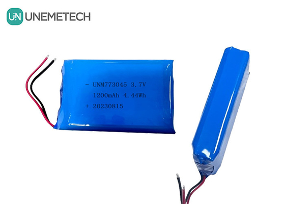 Li-Polymer-Batterie 3,7V 1200mAh 773045 1S LiPo-Batterie für den Fingerabdruckscanner