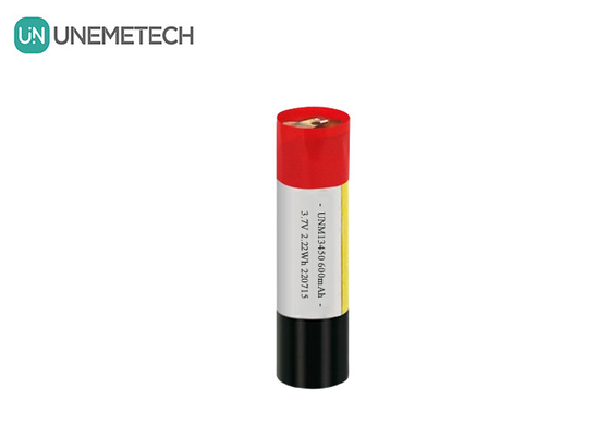 Wiederaufladbare zylindrische LiPo-Batterie 13450 3,7 V 650 mAh für elektronische Zigaretten