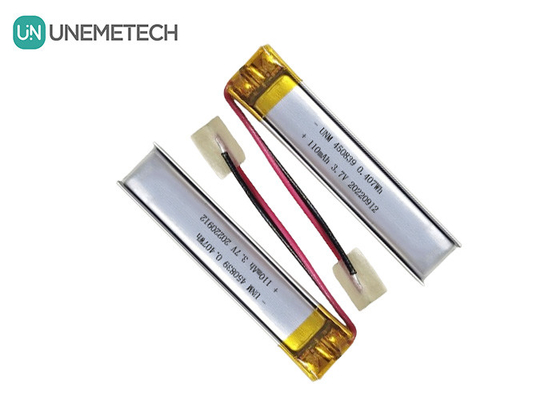 Präzisionsdesign 3.7V 110mAh LiPo-Batterie wiederaufladbare Lithium-Polymer-Batterie 450839