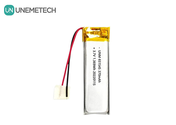 3.7V 370mAh 651545 Wiederaufladbare Lithium-Li-Ionen-Polymerbatterie für digitale Produkte
