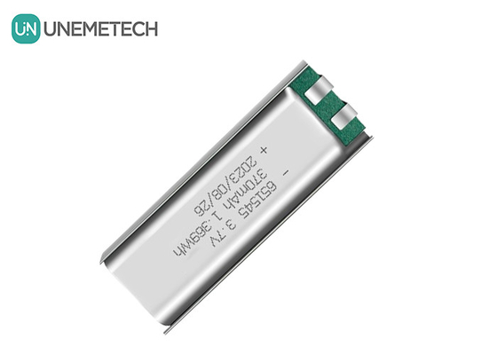 3.7V 370mAh 651545 Wiederaufladbare Lithium-Li-Ionen-Polymerbatterie für digitale Produkte