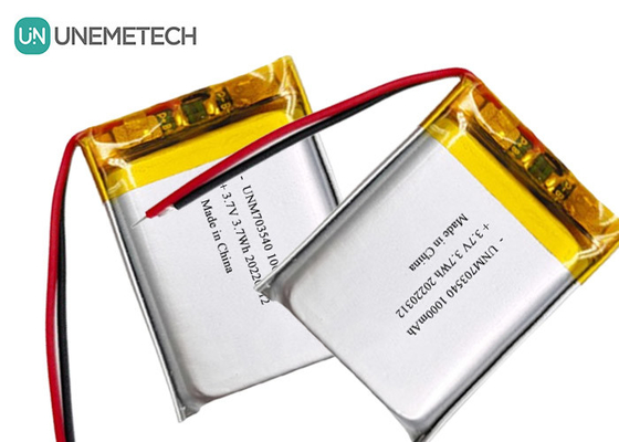 LiPo-Batterie 1000mAh 703540 3,7V wiederaufladbare Li-Polymer-Batterie für elektronische Produkte