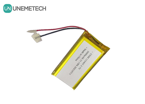3.7V 3000mAh wiederaufladbare Lithium-Polymer-Batterie mit hoher Kapazität 113465 für Smartphone