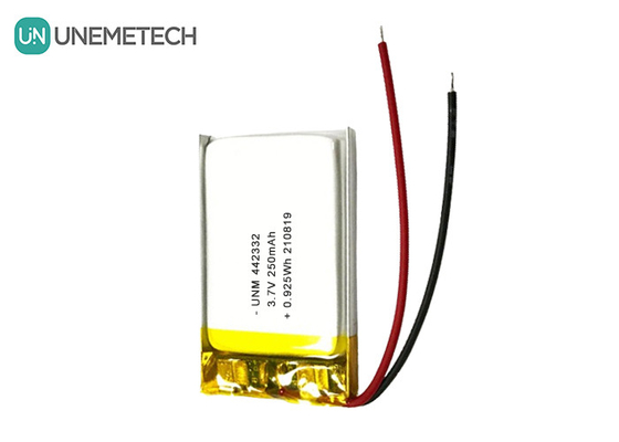 3.7V 250mAh Lipo Wiederaufladbare Batterie 442332 Für tragbare elektronische Waagen