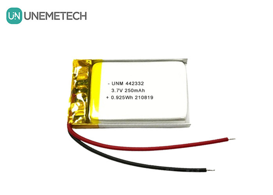 3.7V 250mAh Lipo Wiederaufladbare Batterie 442332 Für tragbare elektronische Waagen