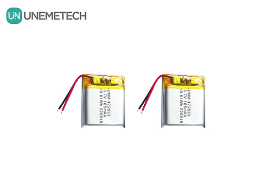 Wiederaufladbare Li-Ion-Lithium-Polymer-Batterie 3.7V 165mAh 472023 MP3-Player-Batterie