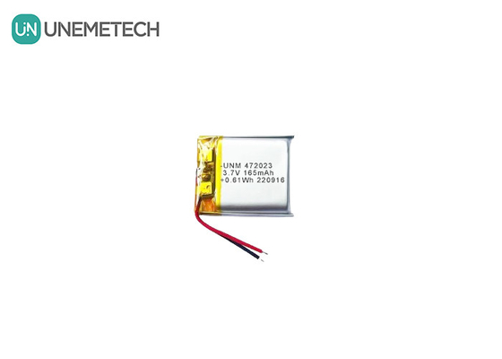 Wiederaufladbare Li-Ion-Lithium-Polymer-Batterie 3.7V 165mAh 472023 MP3-Player-Batterie
