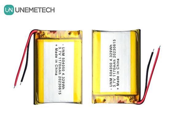 3.7V 1170mAh nahtlose Integration Lipo Akku 504050 für Elektrowerkzeuge