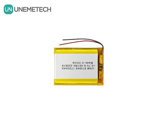 3.7V 1730mAh Lithium-Ionen-Polymer-Batterie mit großer Kapazität 813848