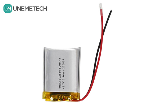 3.7V 800mAh Li-Ionen-Polymer-Batterie 902536 Wiederaufladbare Taschenbatterie für das Gamepad