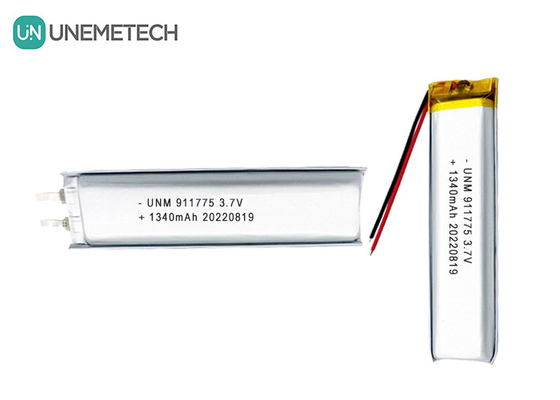 3.7V Lipo Wiederaufladbare Batterien 1340mAh Lithium Polymer Batterie 911775 für Smart Pen