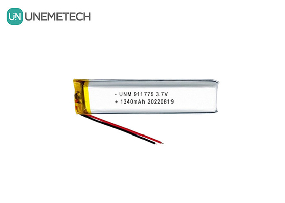 3.7V Lipo Wiederaufladbare Batterien 1340mAh Lithium Polymer Batterie 911775 für Smart Pen