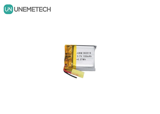 3.7V 100mAh kleine Lithium-Polymer-Batterie 362019 für drahtlose Kopfhörer