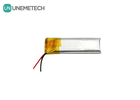 3.7V 80mAh 400930 Custom Lithium Polymer Batterie Niedriggewicht für elektronische Kerzen