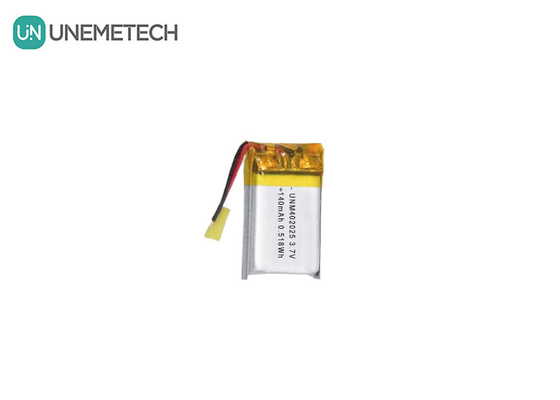 3.7V 140mAh 402025 Wiederaufladbare Batterie Lipo-Batterie für kompakte Massagegeräte
