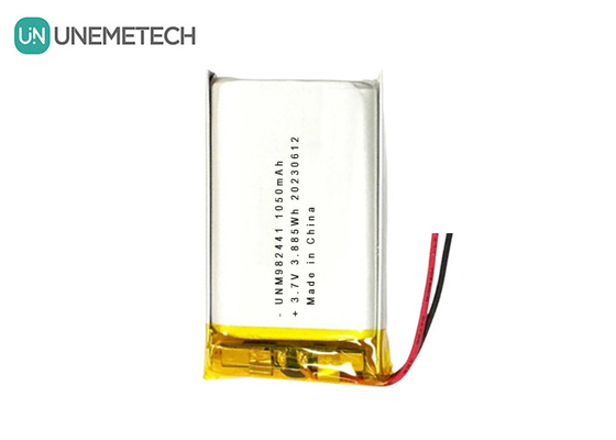 OEM ODM Individuelle 3,7V 1050mAh Li-Ionen-Polymer-Batterie 982441 für intelligente Türglocke