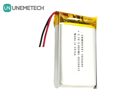 OEM ODM Individuelle 3,7V 1050mAh Li-Ionen-Polymer-Batterie 982441 für intelligente Türglocke
