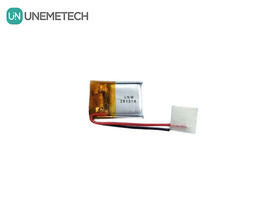 3.7V 25mAh 281314 Kleine, dünne Lipo Mikro-Wiederaufladbare Batterie für Schlüssellumpen