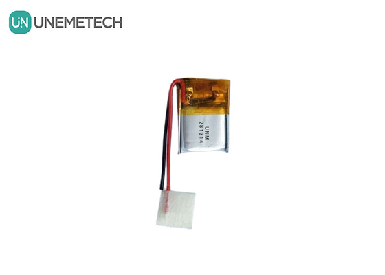 3.7V 25mAh 281314 Kleine, dünne Lipo Mikro-Wiederaufladbare Batterie für Schlüssellumpen