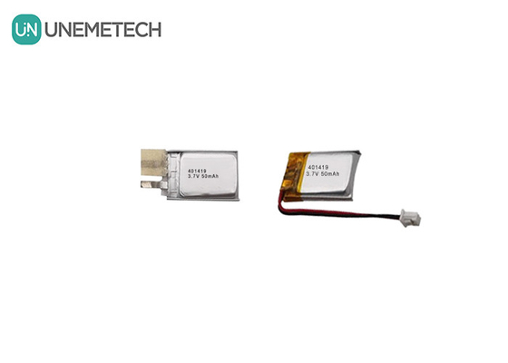 3.7V 50mAh Kleine Lithium-Polymer-Batterie 401419 für kleine elektronische Geräte