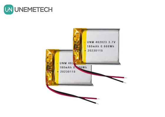 3.7V 180mAh Li-Ionen-Batterie 462023 Lipo Wiederaufladbare Batterie für elektronische Spielzeuge