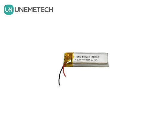 3.7V 145mAh 501232 Kompaktes Lithium-Polymer-Batterie für Blasenmaschine